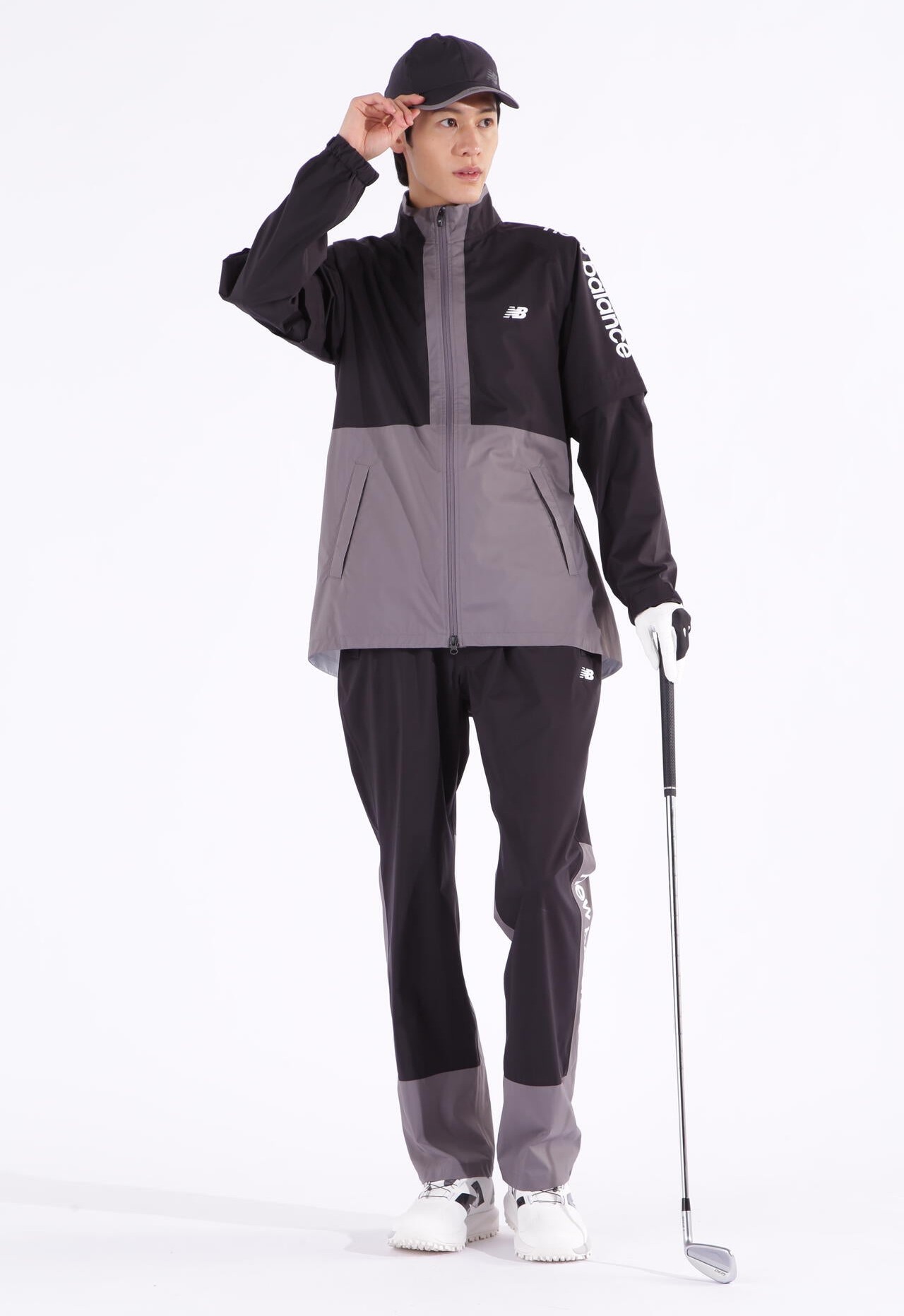 【New Balance Golf】透湿防水 防風 セットアップ レインウェアの製品画像