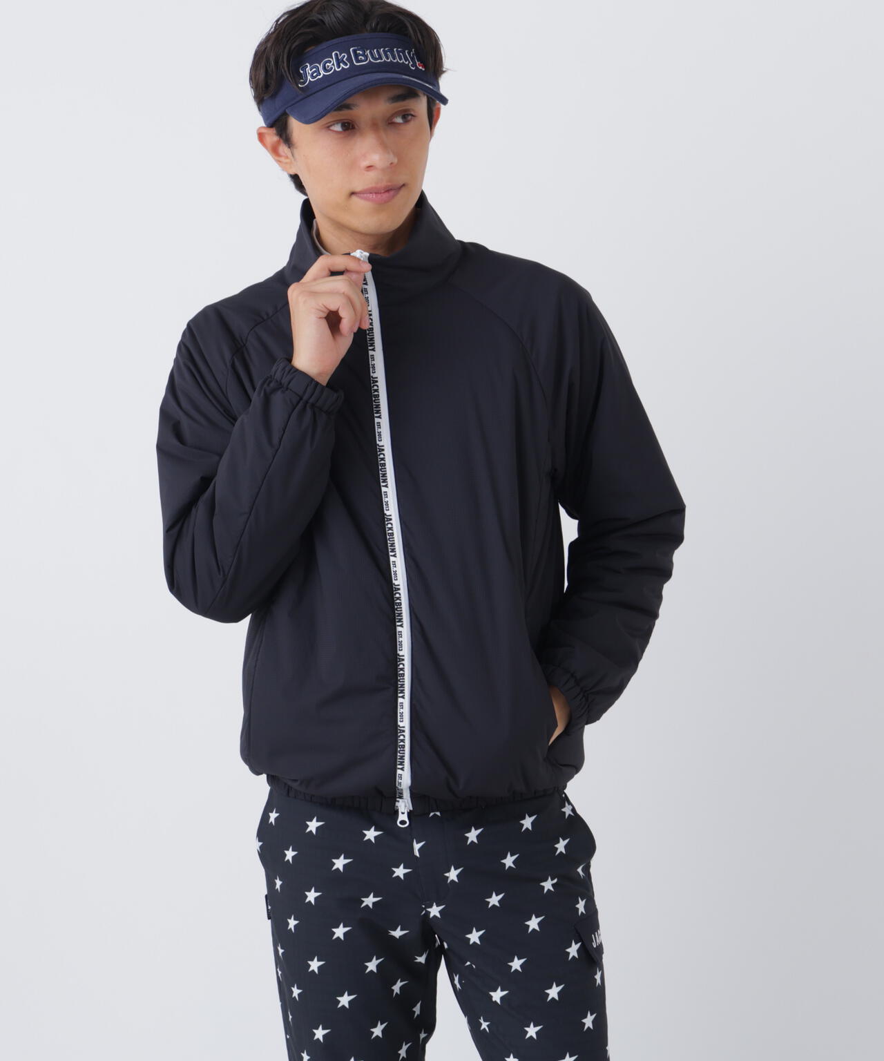 【Jack Bunny!!】ETHERMA LOFT 中綿ストレッチジップブルゾンの製品画像